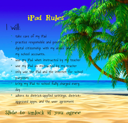 iPad Oath Tropical Beach